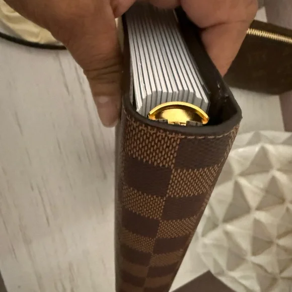 Louis Vuitton Brown Checkered MM Agenda - Picture 3 of 8